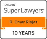 Omar Riojas Super Lawyers 10 Years